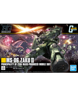 1/144 HG Zaku II MS-06