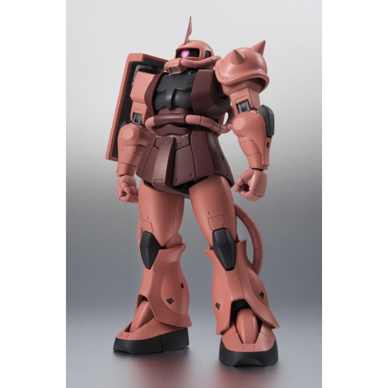 Moblie Suit Gundam Robot Spirits Action Figure (Side MS) MS-06S ZAKU II CHAR'S CUSTOM MODEL ver. A.N.I.M.E. xx cm