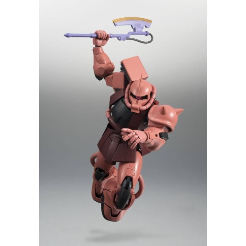 Moblie Suit Gundam Robot Spirits Action Figure (Side MS) MS-06S ZAKU II CHAR'S CUSTOM MODEL ver. A.N.I.M.E. xx cm
