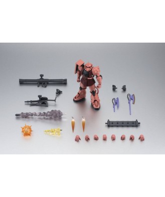 Moblie Suit Gundam Robot Spirits Action Figure (Side MS) MS-06S ZAKU II CHAR'S CUSTOM MODEL ver. A.N.I.M.E. xx cm