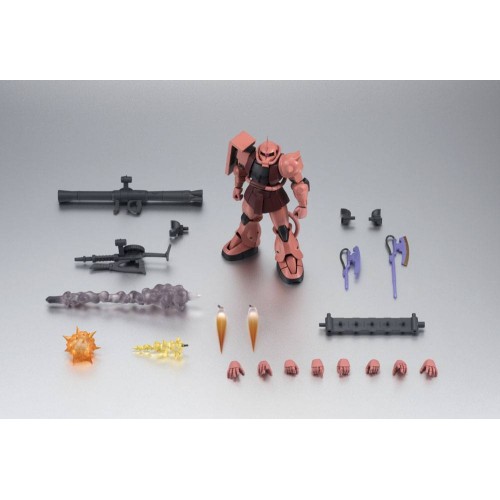 Moblie Suit Gundam Robot Spirits Action Figure (Side MS) MS-06S ZAKU II CHAR'S CUSTOM MODEL ver. A.N.I.M.E. xx cm