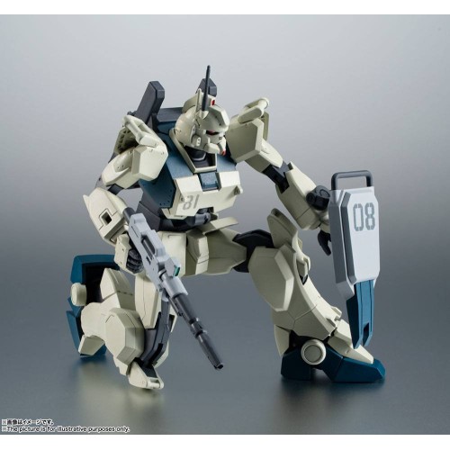 Mobile Suit Gundam Robot Spirits The 08th MS Team Action Figure SIDE MSRX-79(G)Ez-8 GUNDAM Ez-8 ver. A.N.I.M.E. 12 cm