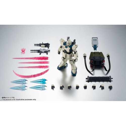 Mobile Suit Gundam Robot Spirits The 08th MS Team Action Figure SIDE MSRX-79(G)Ez-8 GUNDAM Ez-8 ver. A.N.I.M.E. 12 cm