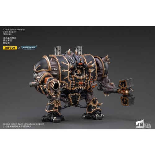 Warhammer 40k Action Figure 1/18 Black Legion Helbrute 23 cm