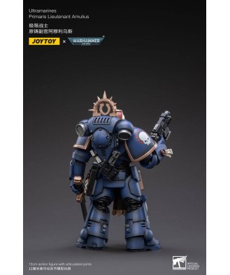 Warhammer 40k Action Figure 1/18 Ultramarines Primaris Lieutenant Amulius 12 cm