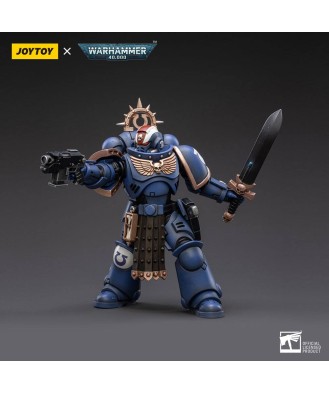 Warhammer 40k Action Figure 1/18 Ultramarines Primaris Lieutenant Amulius 12 cm