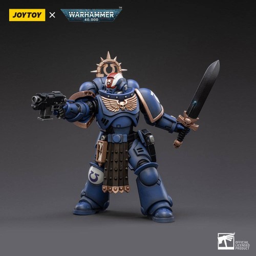 Warhammer 40k Action Figure 1/18 Ultramarines Primaris Lieutenant Amulius 12 cm