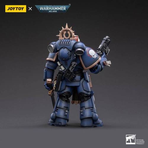 Warhammer 40k Action Figure 1/18 Ultramarines Primaris Lieutenant Amulius 12 cm