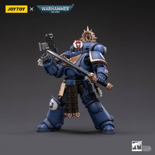 Warhammer 40k Action Figure 1/18 Ultramarines Primaris Lieutenant Amulius 12 cm