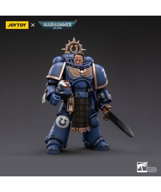 Warhammer 40k Action Figure 1/18 Ultramarines Primaris Lieutenant Amulius 12 cm
