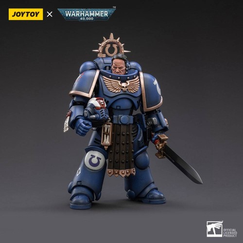 Warhammer 40k Action Figure 1/18 Ultramarines Primaris Lieutenant Amulius 12 cm
