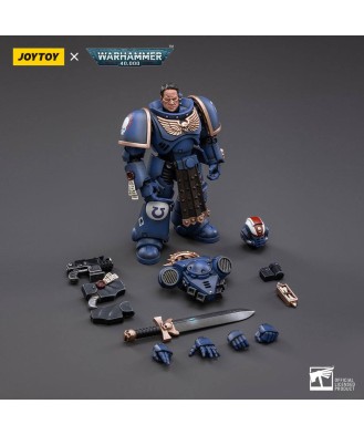 Warhammer 40k Action Figure 1/18 Ultramarines Primaris Lieutenant Amulius 12 cm