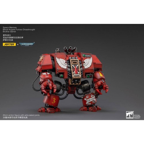 Warhammer 40k Action Figure 1/18 Blood Angels Furioso Dreadnought Brother Samel 20 cm