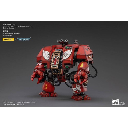 Warhammer 40k Action Figure 1/18 Blood Angels Furioso Dreadnought Brother Samel 20 cm