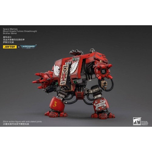 Warhammer 40k Action Figure 1/18 Blood Angels Furioso Dreadnought Brother Samel 20 cm