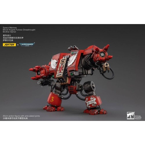 Warhammer 40k Action Figure 1/18 Blood Angels Furioso Dreadnought Brother Samel 20 cm