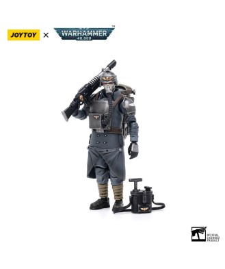 Warhammer 40k Action Figure 1/18 Death Korps of Krieg Veteran Squad Guardsman Demolitions Specialist 10 cm