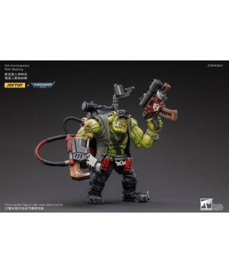 Warhammer 40k Action Figure 1/18 Ork Kommandos Nob Nazbog 13 cm