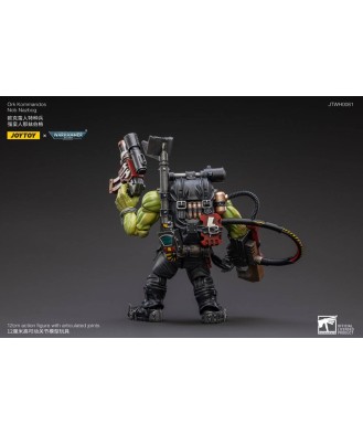 Warhammer 40k Action Figure 1/18 Ork Kommandos Nob Nazbog 13 cm
