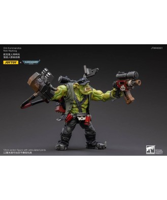 Warhammer 40k Action Figure 1/18 Ork Kommandos Nob Nazbog 13 cm