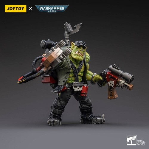 Warhammer 40k Action Figure 1/18 Ork Kommandos Nob Nazbog 13 cm
