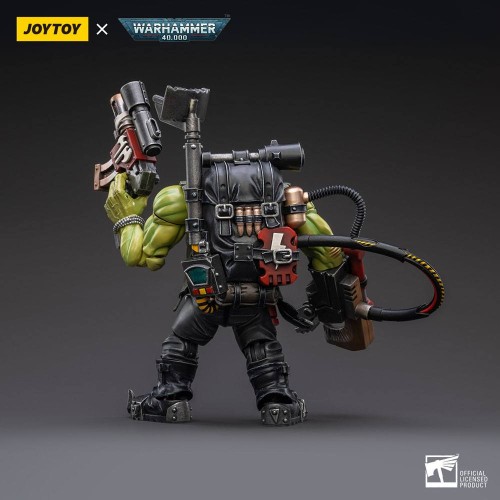 Warhammer 40k Action Figure 1/18 Ork Kommandos Nob Nazbog 13 cm