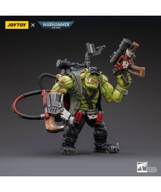 Warhammer 40k Action Figure 1/18 Ork Kommandos Nob Nazbog 13 cm