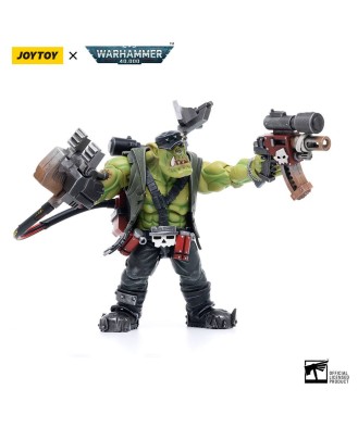 Warhammer 40k Action Figure 1/18 Ork Kommandos Nob Nazbog 13 cm
