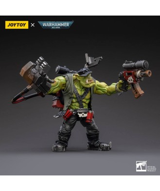 Warhammer 40k Action Figure 1/18 Ork Kommandos Nob Nazbog 13 cm