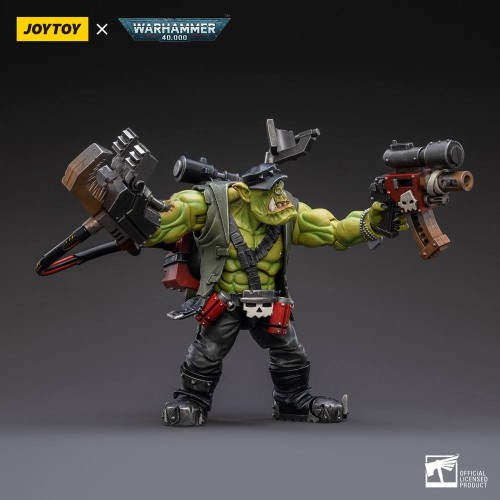 Warhammer 40k Action Figure 1/18 Ork Kommandos Nob Nazbog 13 cm