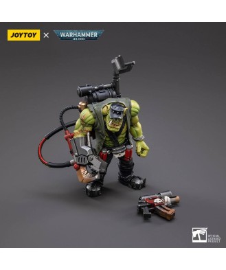 Warhammer 40k Action Figure 1/18 Ork Kommandos Nob Nazbog 13 cm