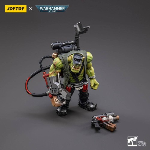 Warhammer 40k Action Figure 1/18 Ork Kommandos Nob Nazbog 13 cm