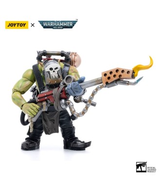 Warhammer 40k Action Figure 1/18 Ork Kommandos Nob Nazbog 13 cm