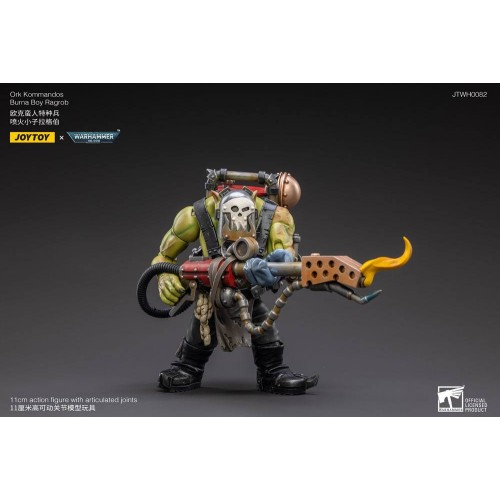Warhammer 40k Action Figure 1/18 Ork Kommandos Nob Nazbog 13 cm