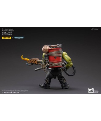 Warhammer 40k Action Figure 1/18 Ork Kommandos Nob Nazbog 13 cm
