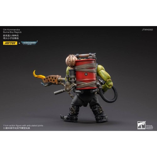 Warhammer 40k Action Figure 1/18 Ork Kommandos Nob Nazbog 13 cm