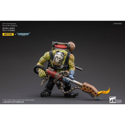 Warhammer 40k Action Figure 1/18 Ork Kommandos Nob Nazbog 13 cm