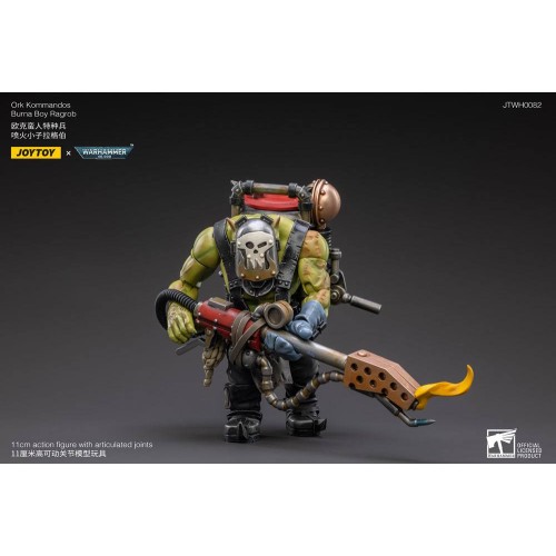 Warhammer 40k Action Figure 1/18 Ork Kommandos Nob Nazbog 13 cm