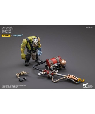 Warhammer 40k Action Figure 1/18 Ork Kommandos Nob Nazbog 13 cm