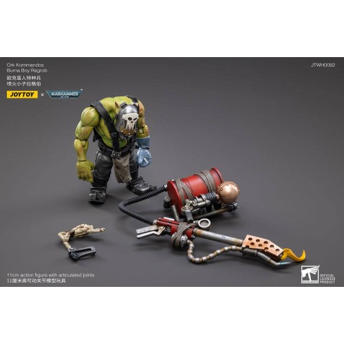 Warhammer 40k Action Figure 1/18 Ork Kommandos Nob Nazbog 13 cm