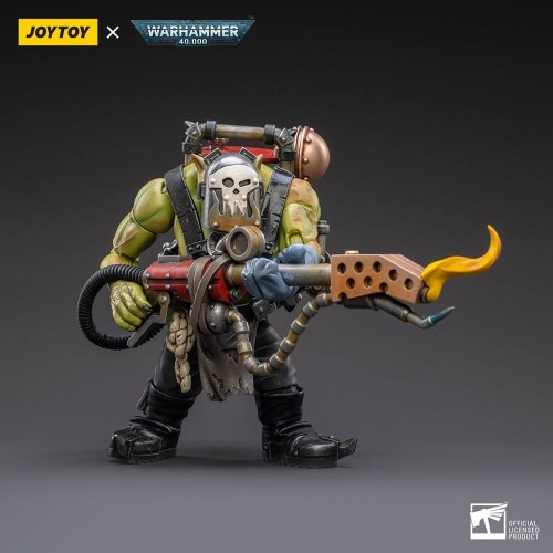 Warhammer 40k Action Figure 1/18 Ork Kommandos Nob Nazbog 13 cm