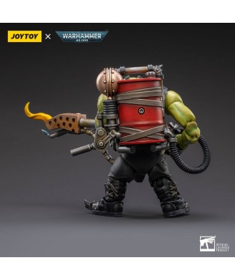 Warhammer 40k Action Figure 1/18 Ork Kommandos Nob Nazbog 13 cm