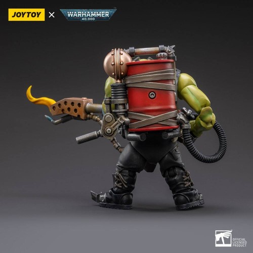 Warhammer 40k Action Figure 1/18 Ork Kommandos Nob Nazbog 13 cm