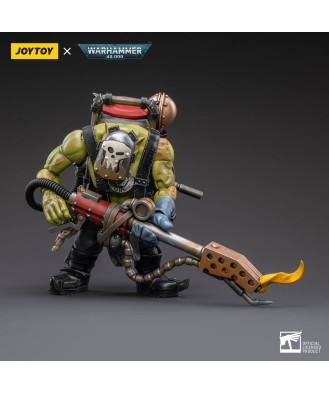 Warhammer 40k Action Figure 1/18 Ork Kommandos Nob Nazbog 13 cm