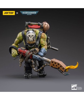 Warhammer 40k Action Figure 1/18 Ork Kommandos Nob Nazbog 13 cm