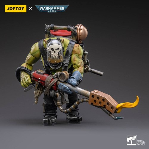 Warhammer 40k Action Figure 1/18 Ork Kommandos Nob Nazbog 13 cm