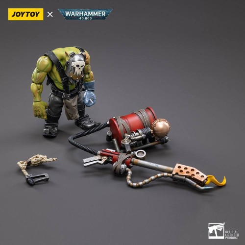 Warhammer 40k Action Figure 1/18 Ork Kommandos Nob Nazbog 13 cm