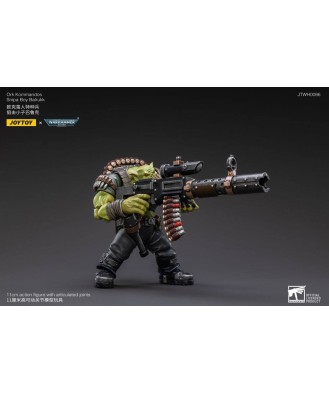 Warhammer 40k Action Figure 1/18 Ork Kommandos Snipa Boy Balrukk 13 cm