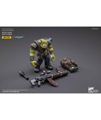 Warhammer 40k Action Figure 1/18 Ork Kommandos Snipa Boy Balrukk 13 cm