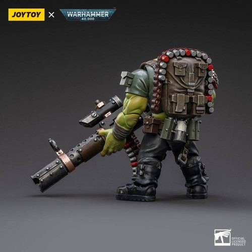 Warhammer 40k Action Figure 1/18 Ork Kommandos Snipa Boy Balrukk 13 cm